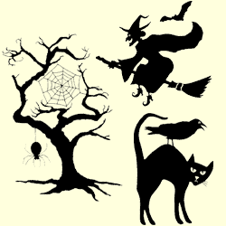 Spooky Silhouettes Stamp Set